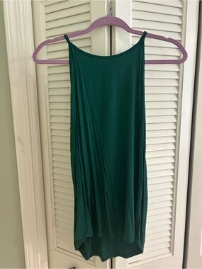 Women’s Emerald Green Sleeveless Tank Top